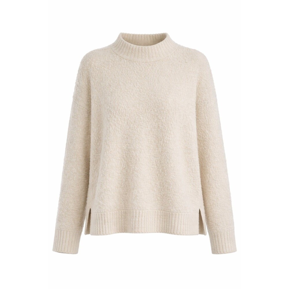 Altar’d State Cream Fuzzy Oversized Sweater Size XL Cozy Soft Knit Pullover